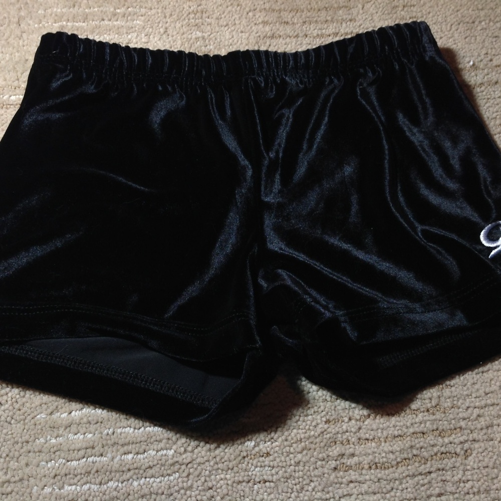 GK Velvet Micro Mini Workout Shorts